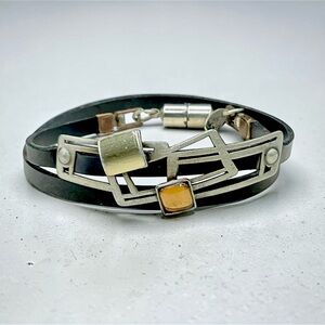 🌺Christophe Poly Mixed Metal Bracelet